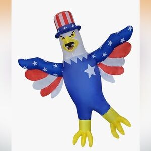 Inflatable eagle costume